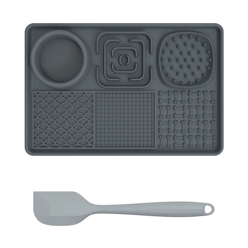 Lick Mat with Suction - Slow Feeder, Silicone BPA-Free