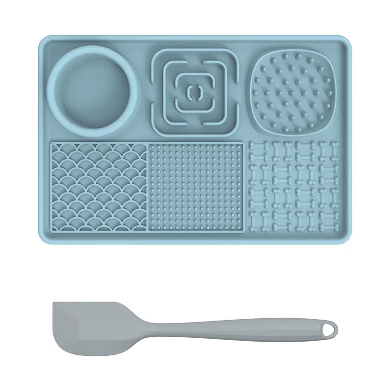 Lick Mat with Suction - Slow Feeder, Silicone BPA-Free