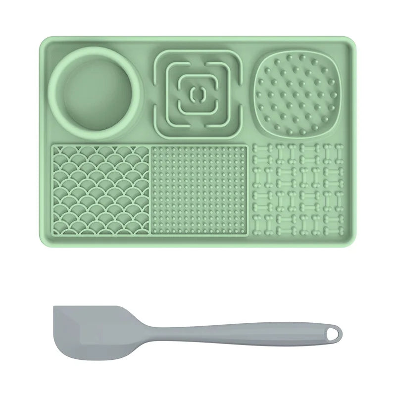 Lick Mat with Suction - Slow Feeder, Silicone BPA-Free