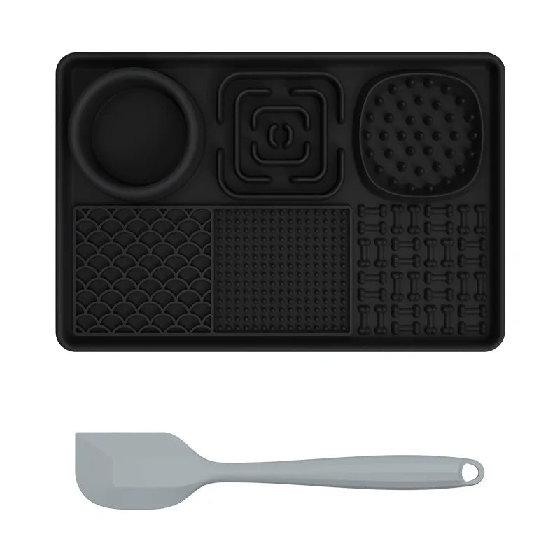 Lick Mat with Suction - Slow Feeder, Silicone BPA-Free