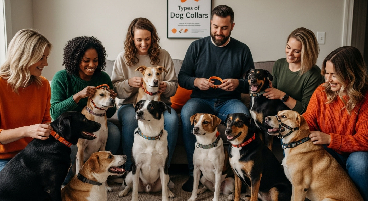 types of dog collars