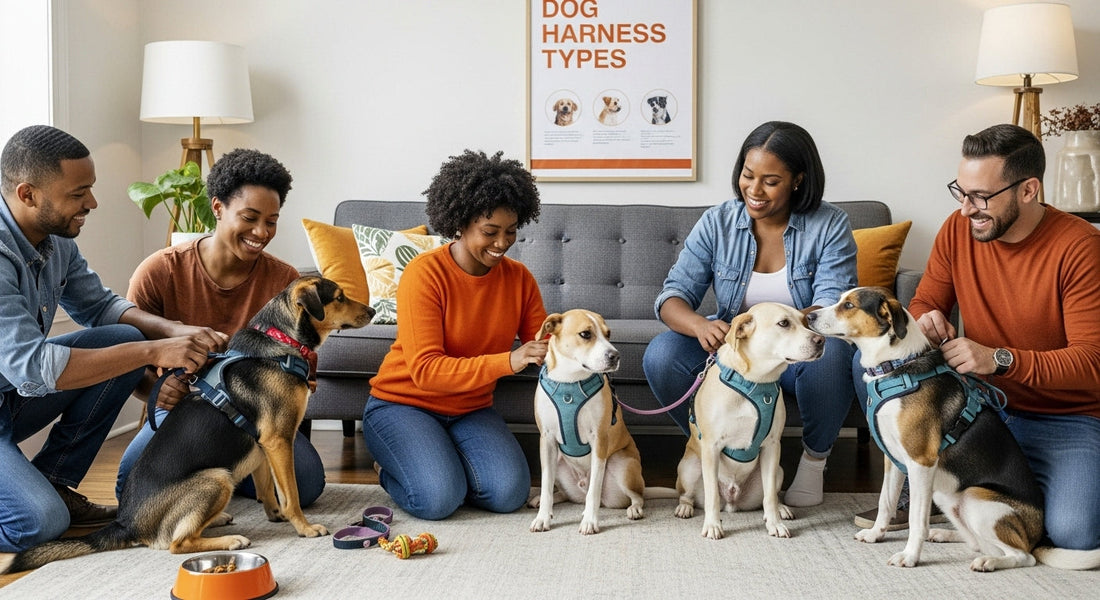 dog harness types explanation