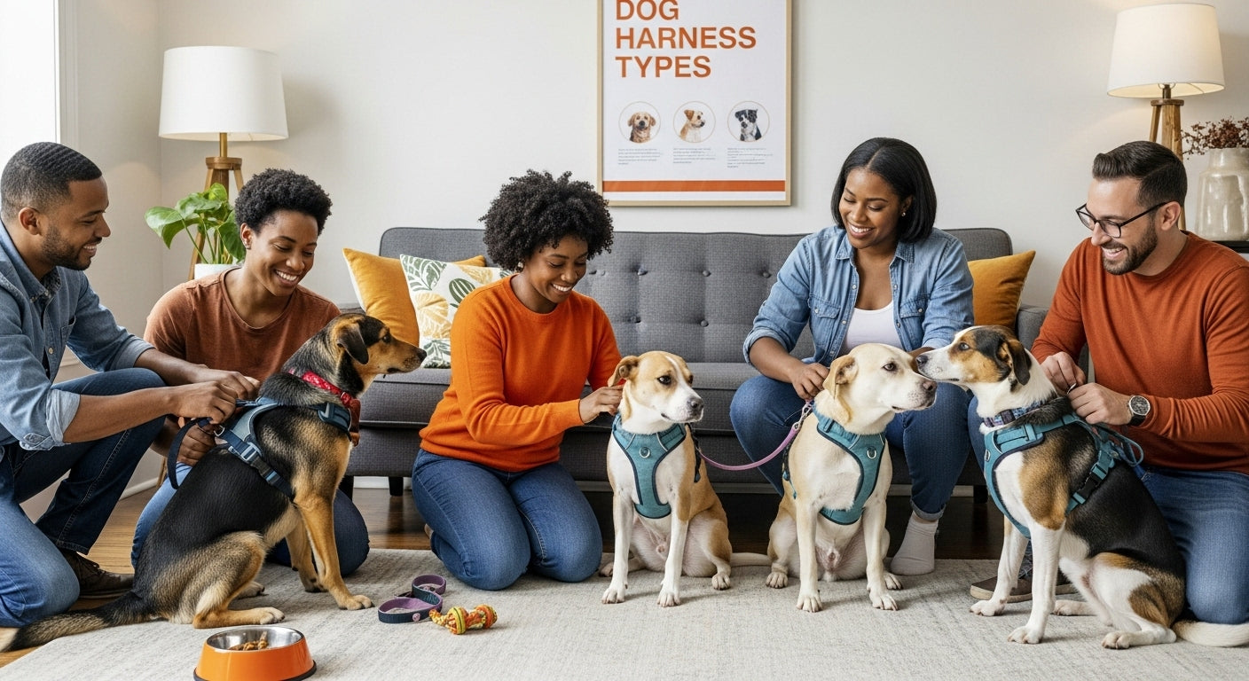 dog harness types explanation