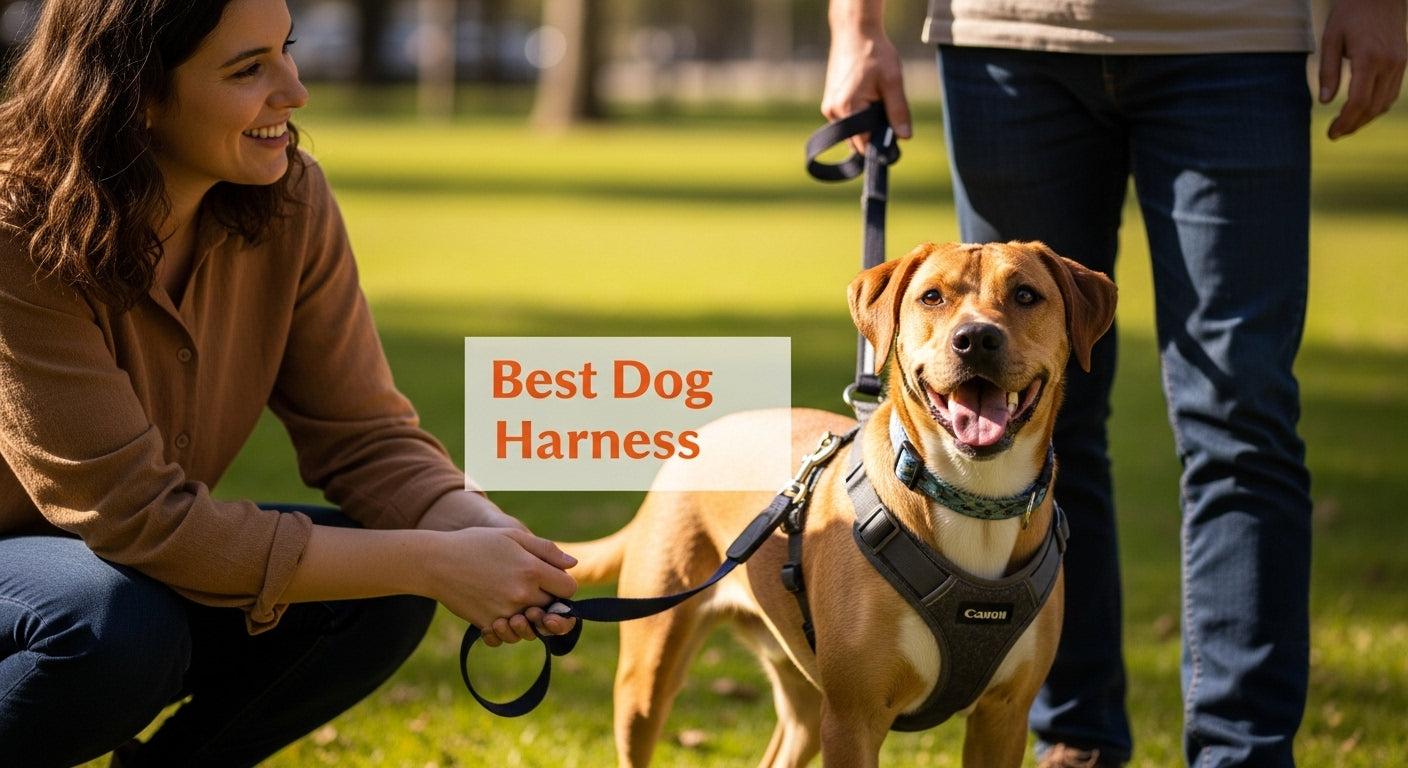 no-pull dog harness park