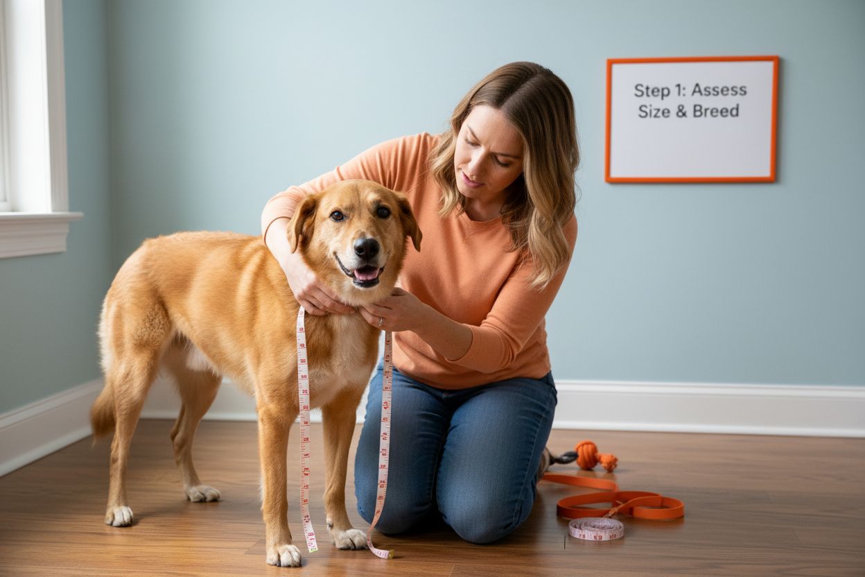 measuring dog collar