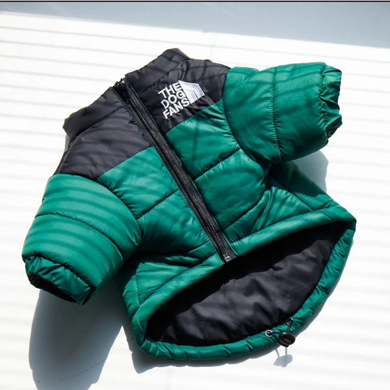Winter Dog Jacket – Warm Cotton Coat (Sizes S–5XL)