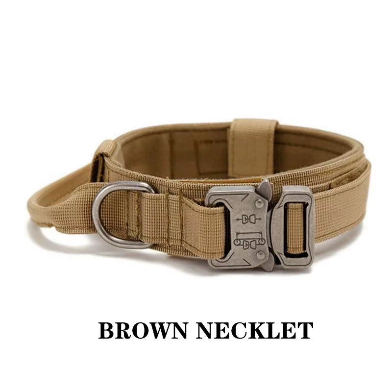 Big Dog Harness Tactical Camouflage Dog Vest Breathable Easy Handle Tactics Dog Collar Medium Strong Nylon Elastic Pet Dog Leash