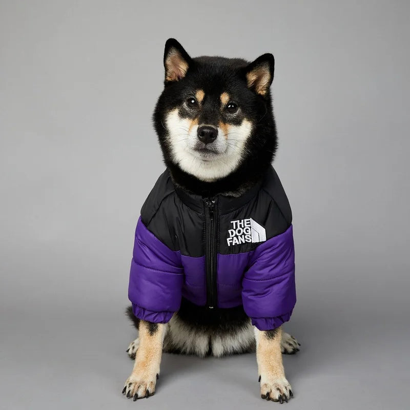 Winter Dog Jacket – Warm Cotton Coat (Sizes S–5XL)