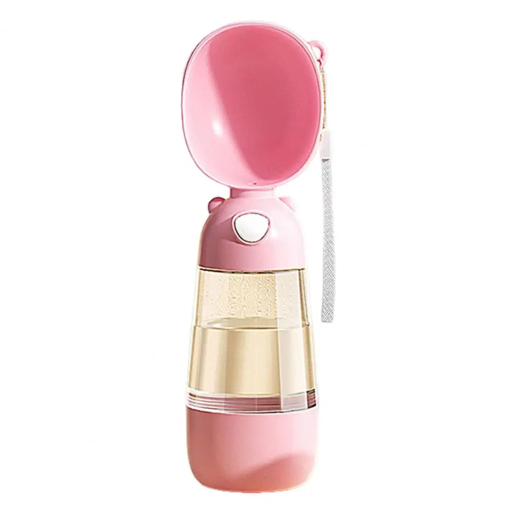 Dog Water Bottle with Poop Bag Dispenser – Stay Hydrated & Prepared on Every Adventure!