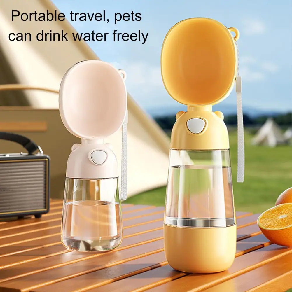 Dog Water Bottle with Poop Bag Dispenser – Stay Hydrated & Prepared on Every Adventure!