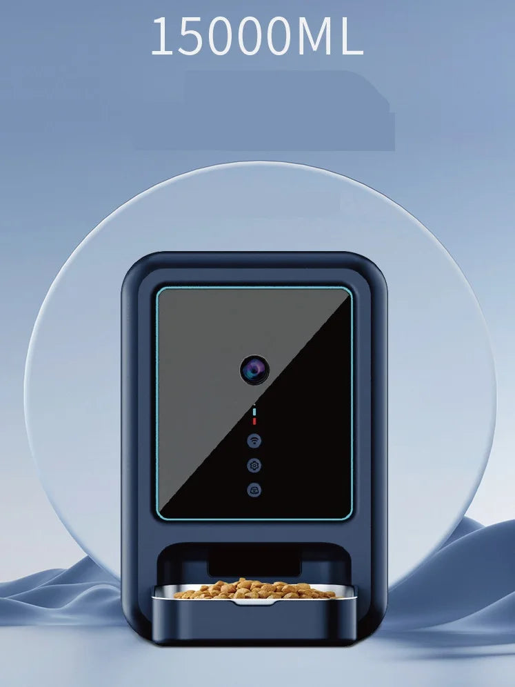 15L Smart Automatic Dog Feeder – App-Controlled, Timing & Quantitative Feeding for Big Dogs