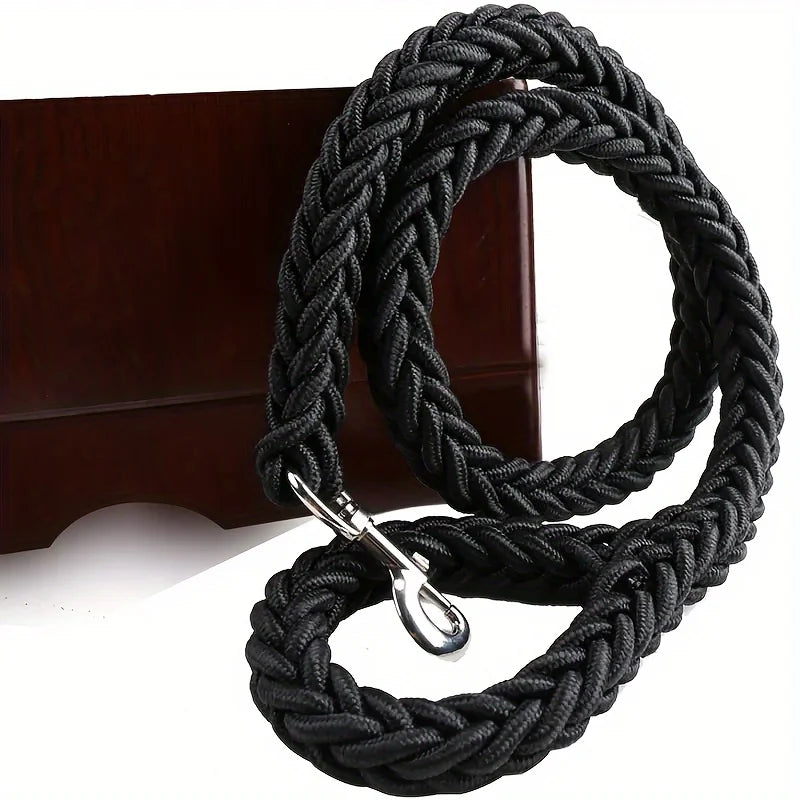 5-Foot Braided Dog Leash – Strong, Durable & Comfortable Grip