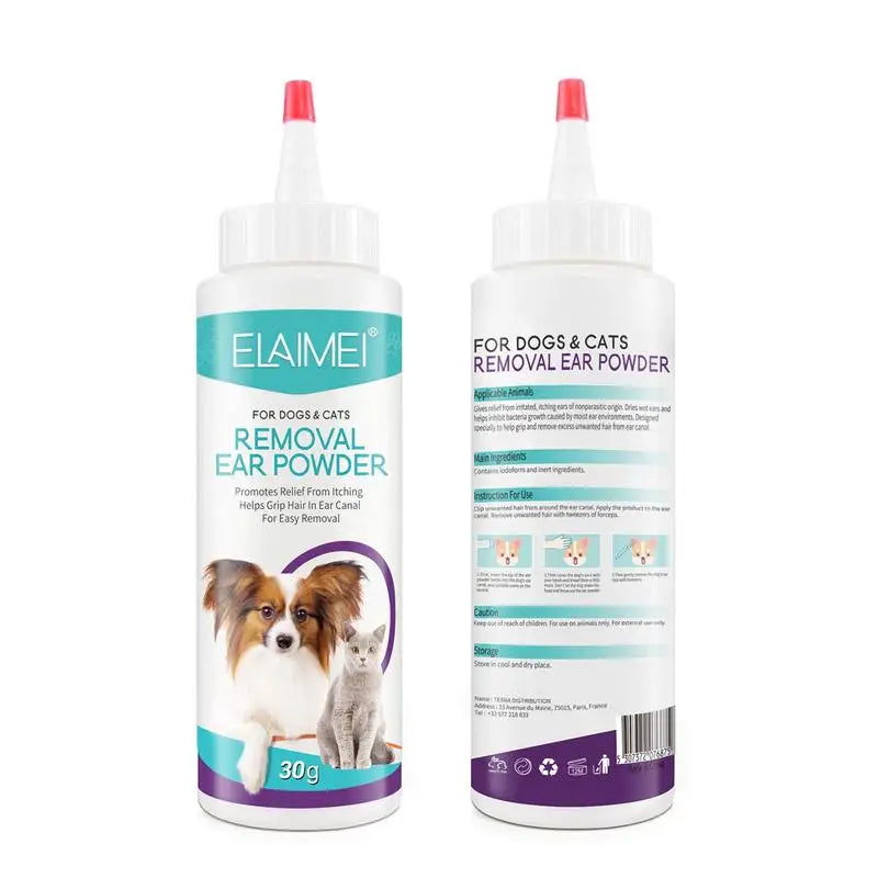 Dog Ear Powder (30g) – Safe, Effective Ear Cleaner for Healthy, Odour-Free Ears