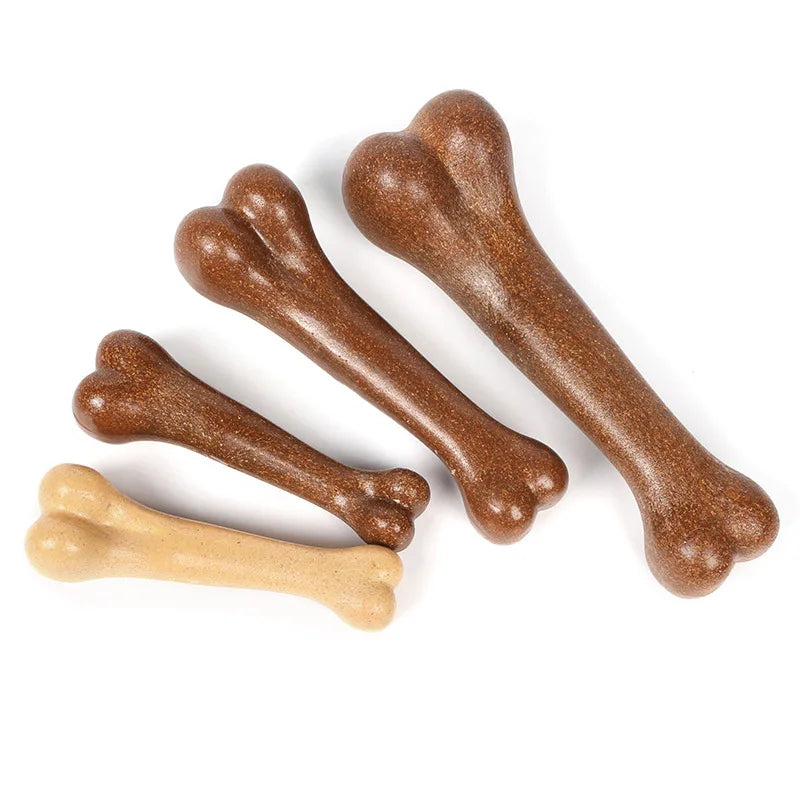 Nearly Indestructible Dog Bone Chew Toy – Natural, Non-Toxic, and Built for Tough Chewers