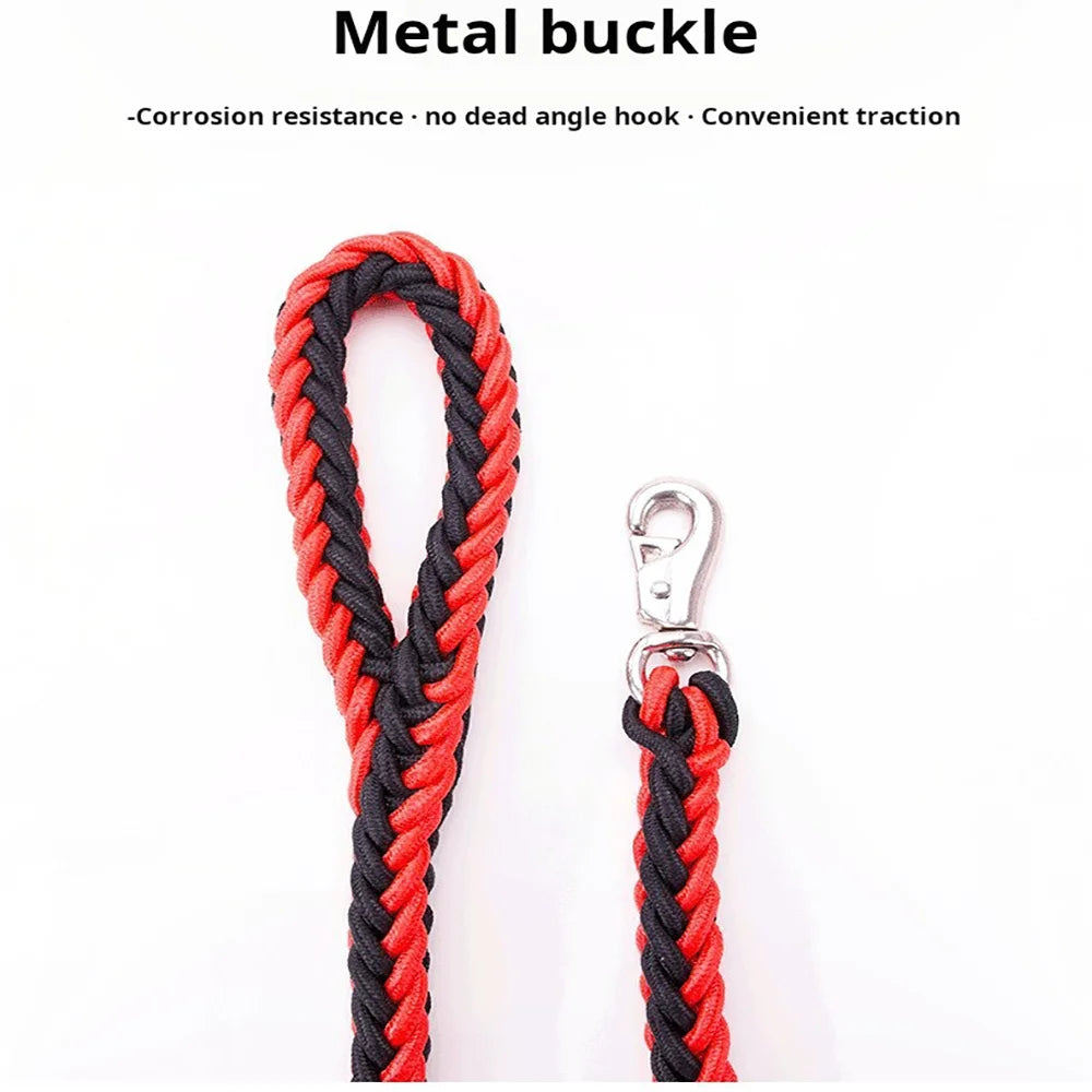5-Foot Braided Dog Leash – Strong, Durable & Comfortable Grip