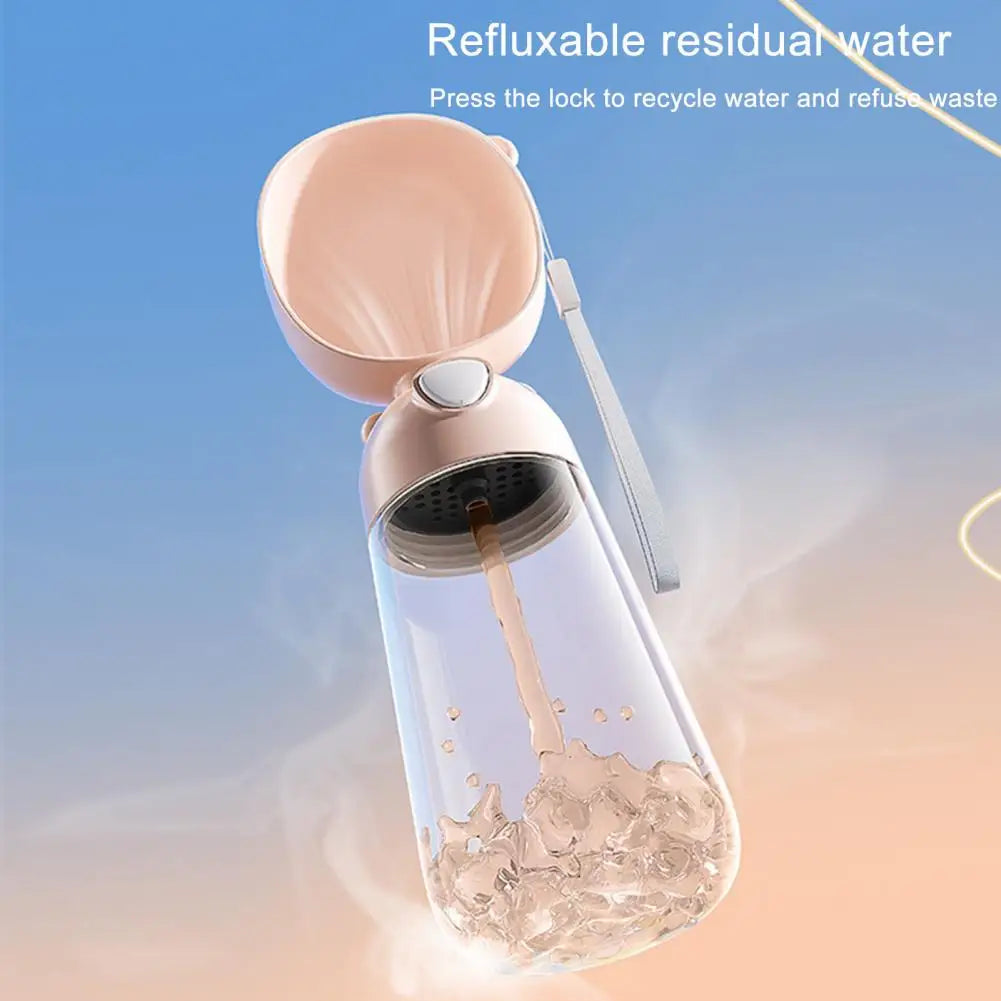 Dog Water Bottle with Poop Bag Dispenser – Stay Hydrated & Prepared on Every Adventure!