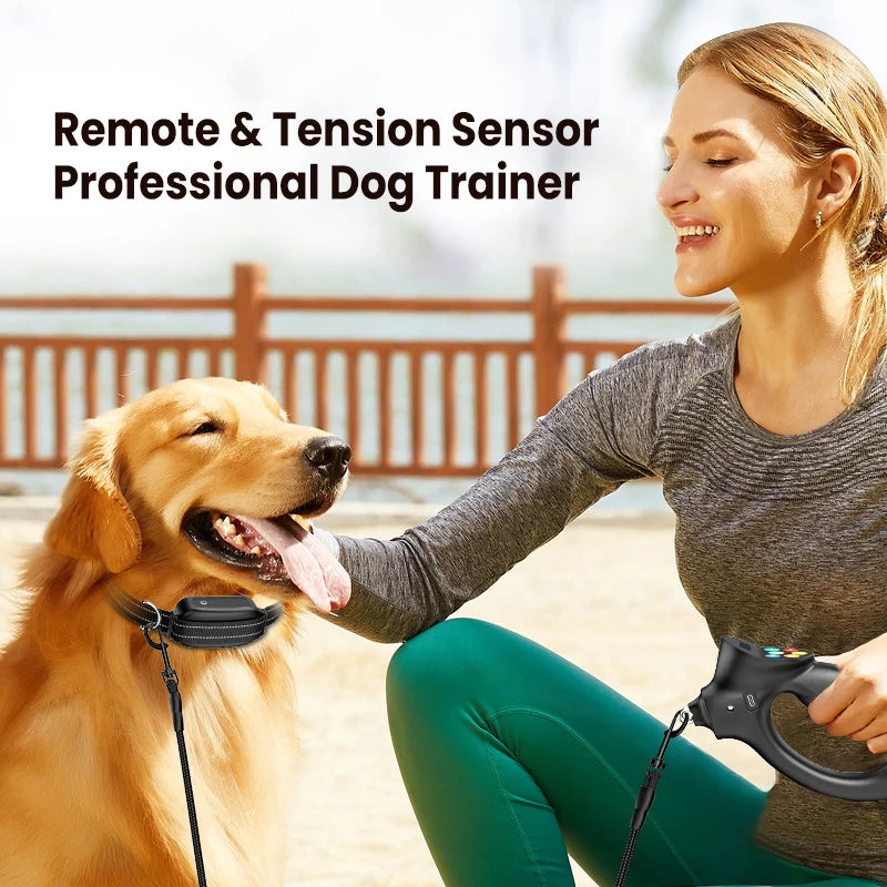 Dog Shock Collar with Remote Lead