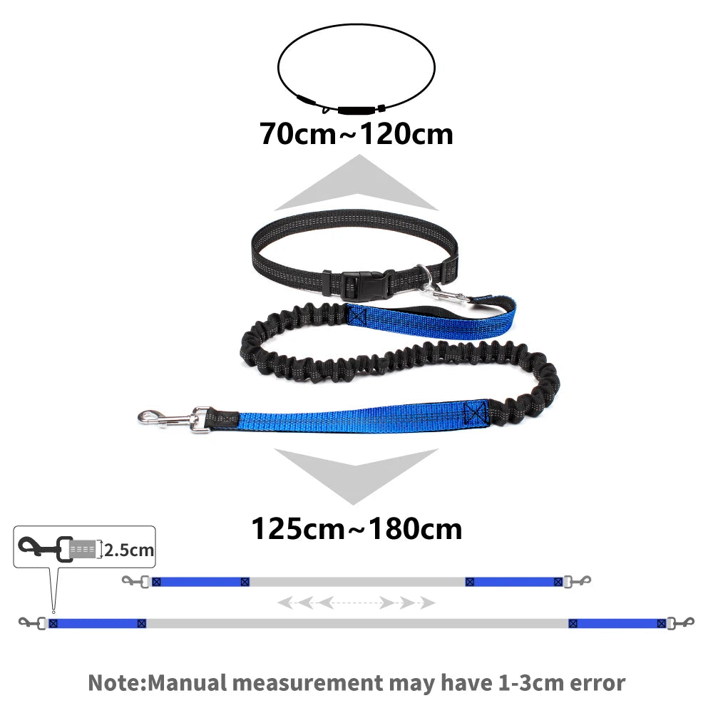 Sturdy Hands-Free Dog Leash – The Ultimate Solution for Running, Jogging & Stress-Free Walks!